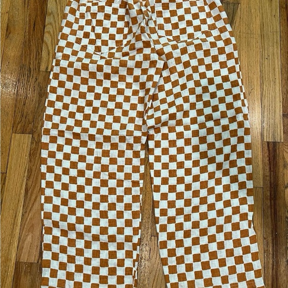 holiday the label camel/cream check pyjama pants set - Picture 9 of 9